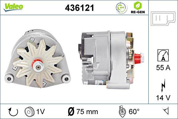 Alternateur VALEO ref. 436121