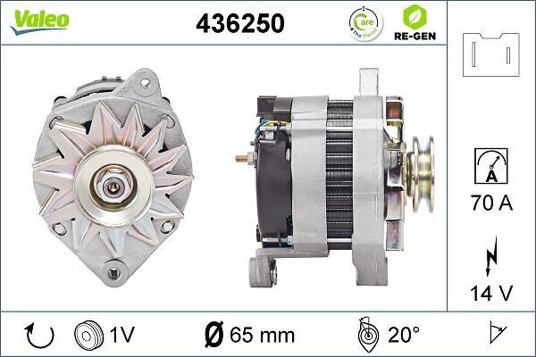 Alternateur VALEO 436250