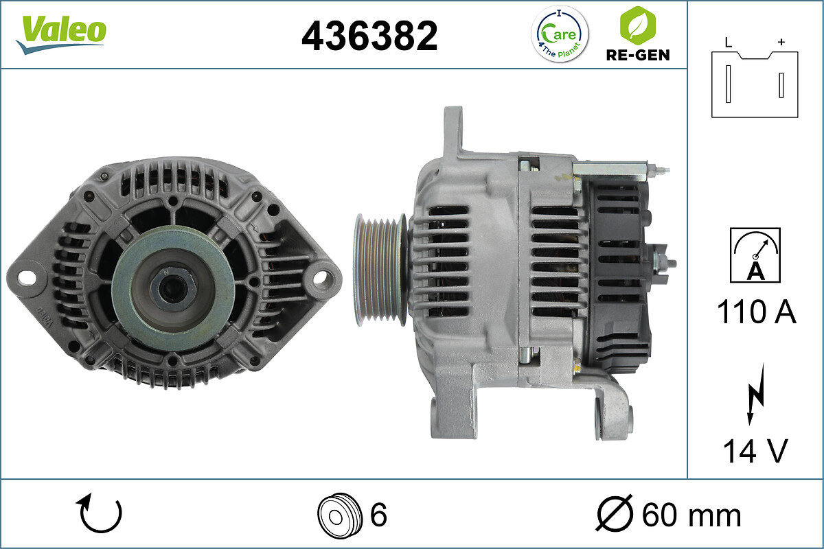 Alternateur VALEO 436382