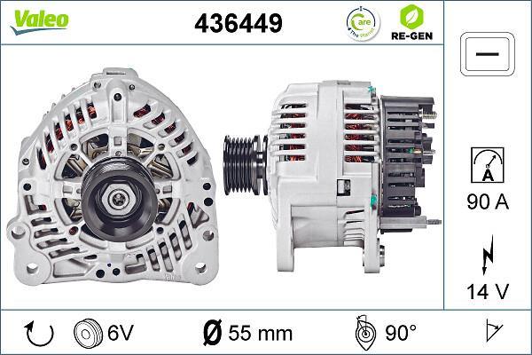 Alternateur VALEO 436449