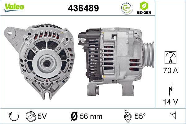 Alternador VALEO 436489