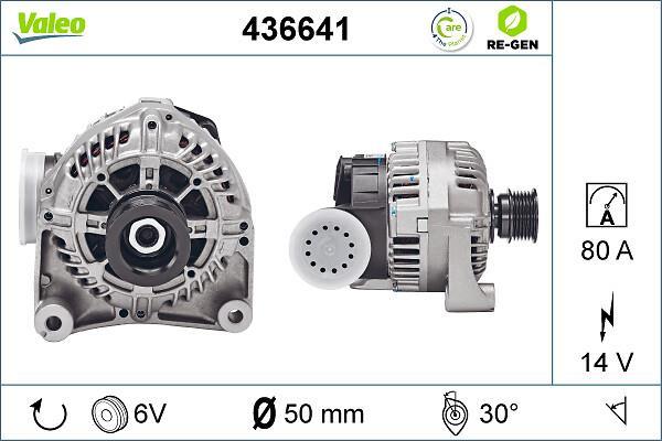 Alternateur VALEO ref. 436641
