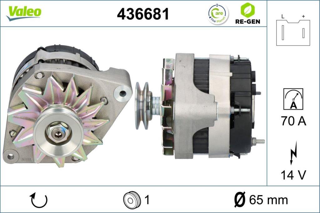 Alternateur VALEO 436681