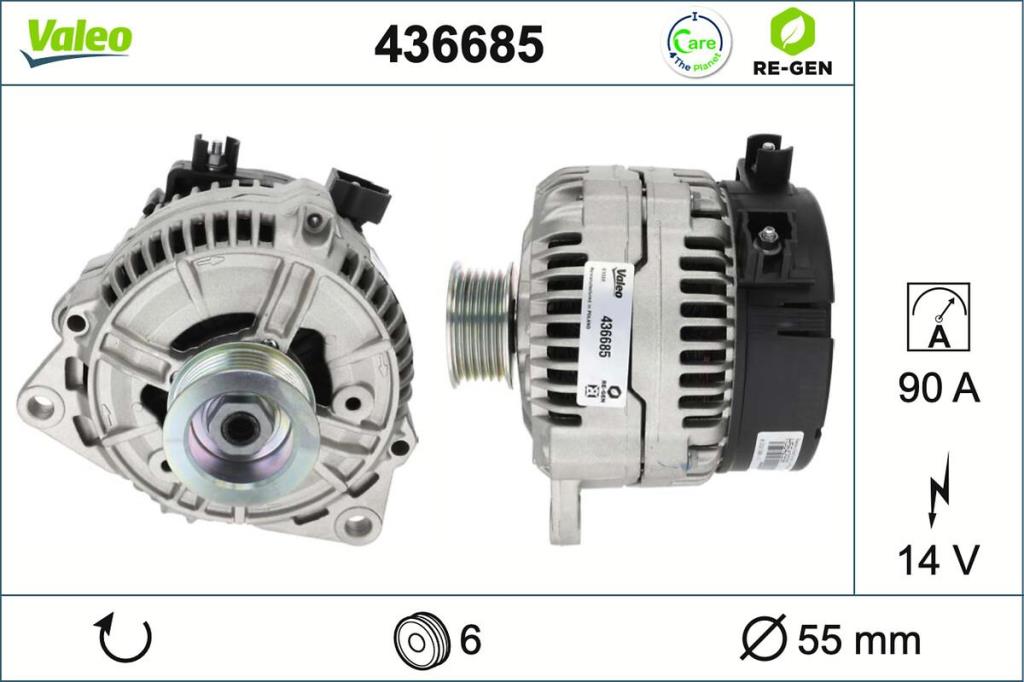 Alternateur VALEO 436685