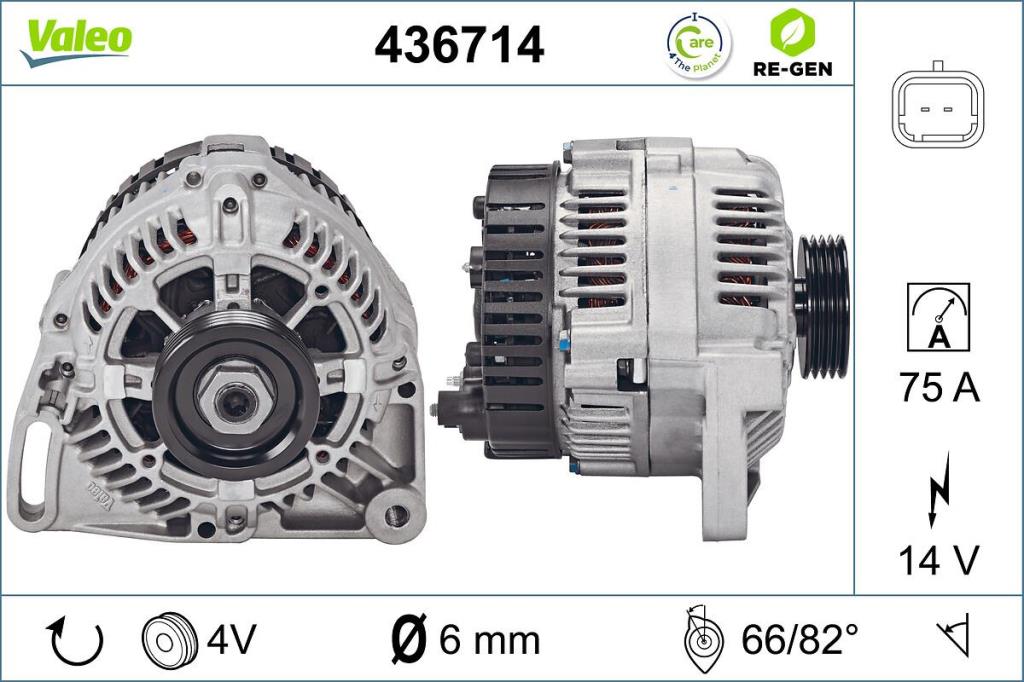 Alternador VALEO 436714