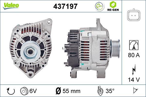 Alternateur VALEO 437197