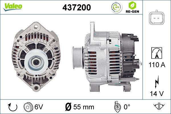 Alternateur VALEO 437200