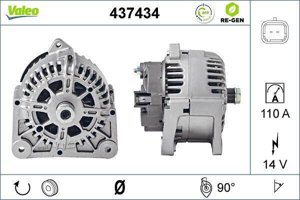 Alternateur VALEO 437434