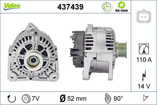 Alternateur VALEO 437439