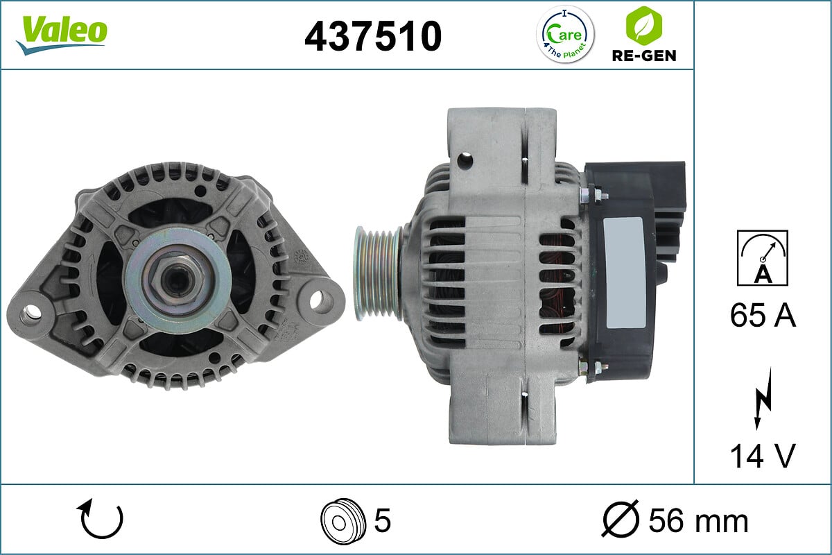Alternateur VALEO ref. 437510