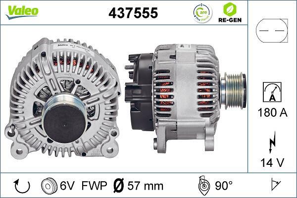 Alternateur VALEO 437555