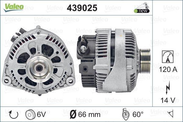 Alternateur VALEO 439025