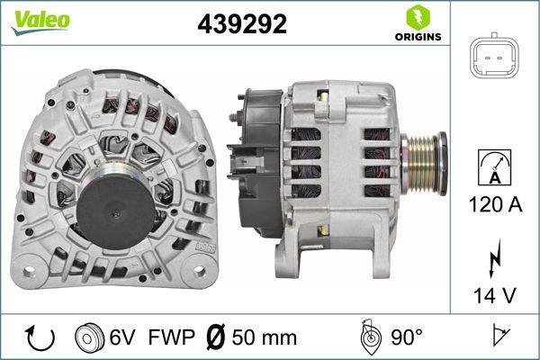 Alternateur VALEO ref. 439292