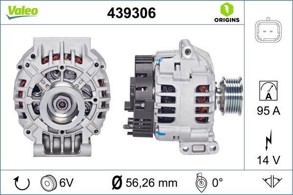 Alternateur VALEO ref. 439306