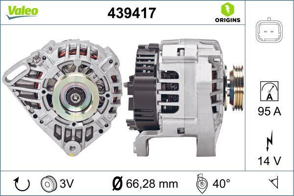 Alternador VALEO ref. 439417