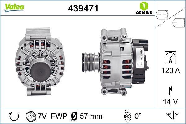 Alternateur VALEO 439471