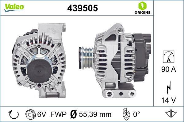 Alternateur VALEO ref. 439505