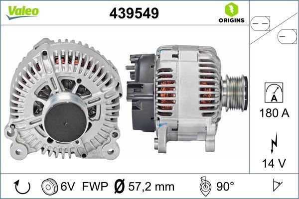 Alternateur VALEO 439549