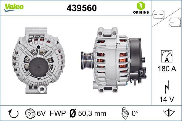 Alternateur VALEO 439560