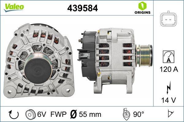 Alternateur VALEO 439584
