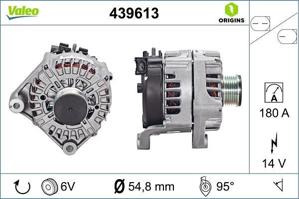 Alternateur VALEO ref. 439613