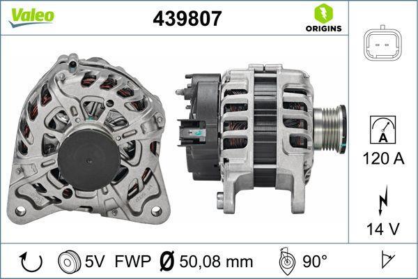 Alternateur VALEO ref. 439807