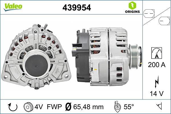 Alternador VALEO 439954