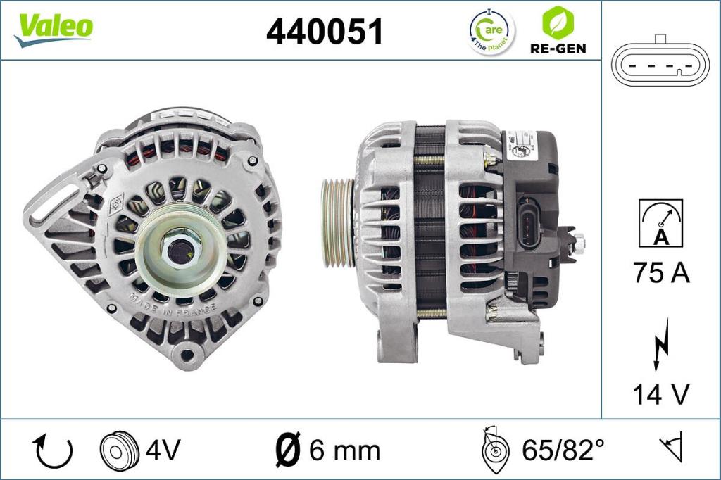 Alternateur VALEO 440051