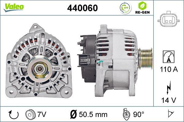 Alternateur VALEO 440060