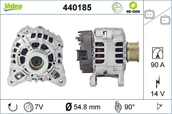 Alternateur VALEO ref. 440185