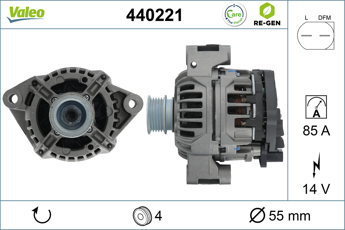 Alternateur VALEO ref. 440221
