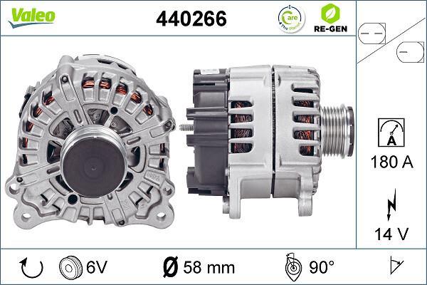 Alternateur VALEO 440266