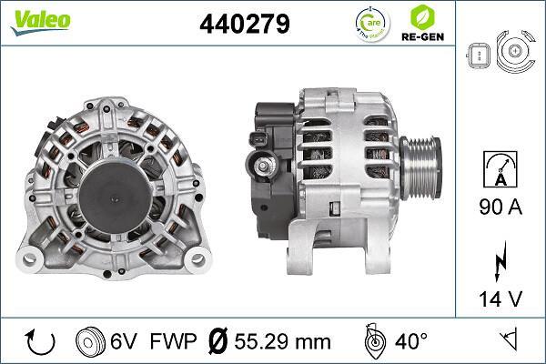 Alternateur VALEO 440279