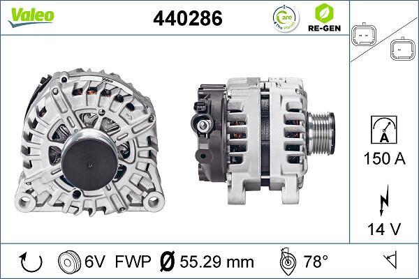 Alternateur VALEO ref. 440286