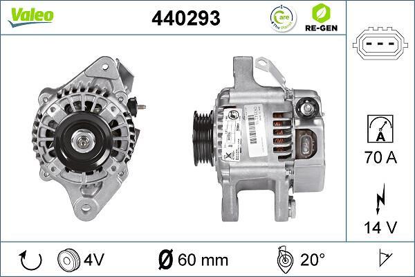 Alternateur VALEO 440293