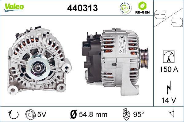 Alternateur VALEO 440313