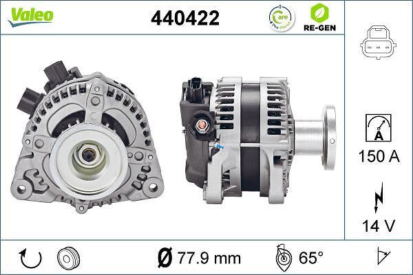 Alternateur VALEO 440422