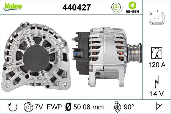Alternateur VALEO 440427