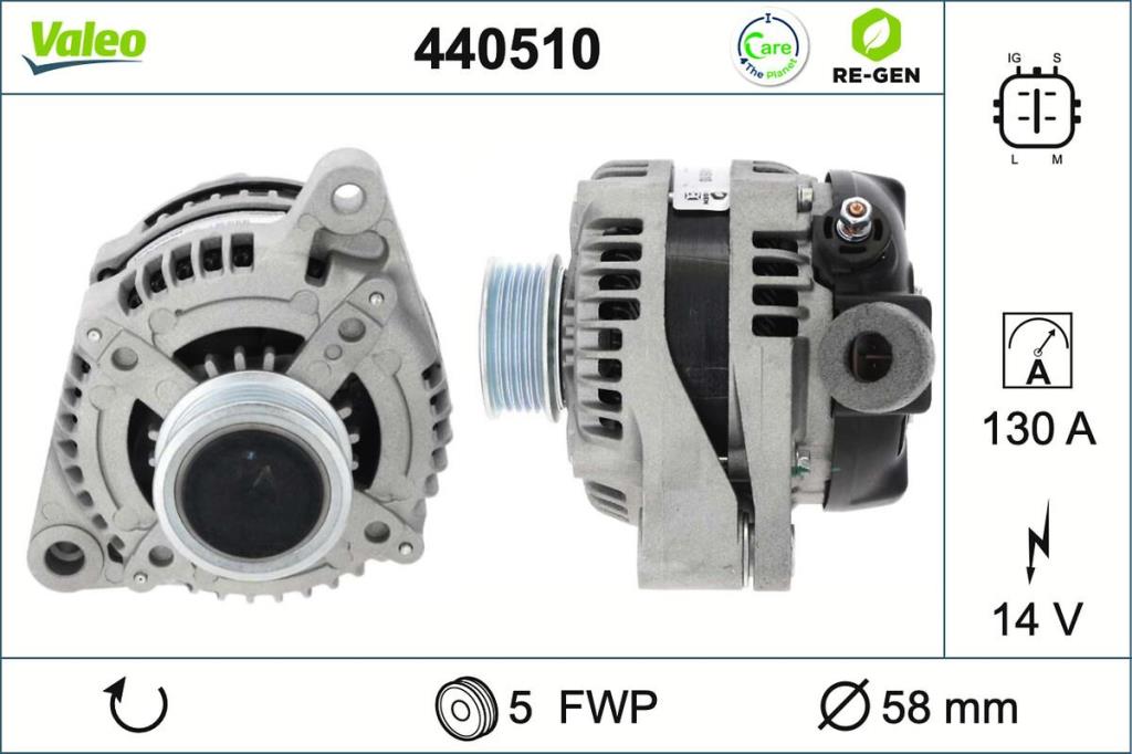 Alternateur VALEO 440510