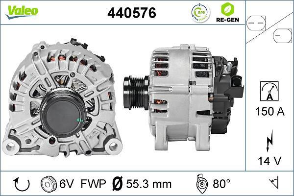 Alternateur VALEO 440576