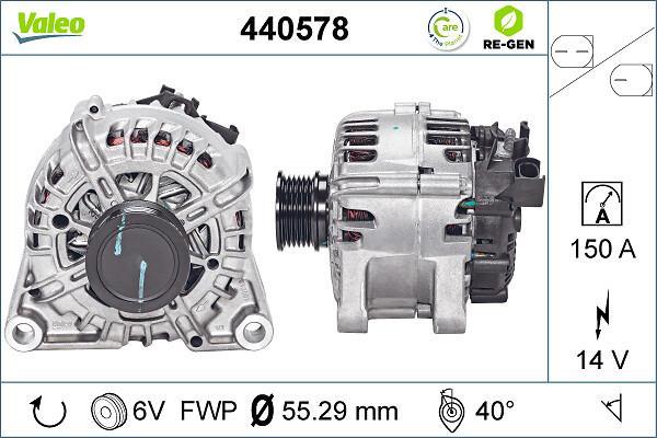 Alternateur VALEO 440578