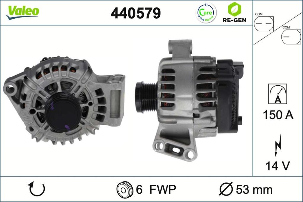 Alternateur VALEO 440579