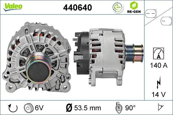 Alternateur VALEO 440640