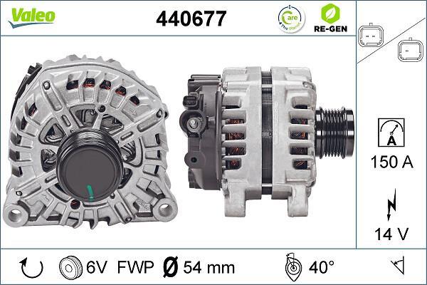 Alternateur VALEO ref. 440677