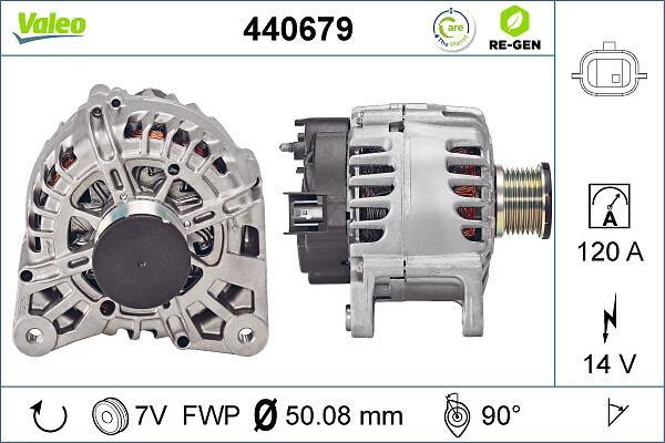 Alternateur VALEO ref. 440679
