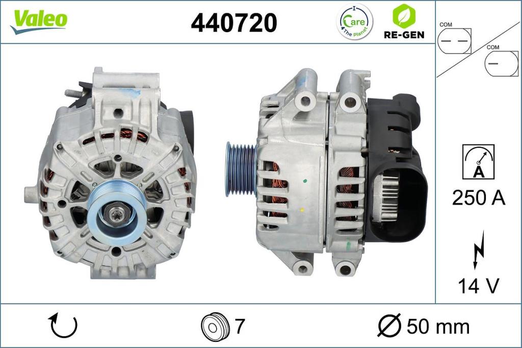 Alternateur VALEO ref. 440720