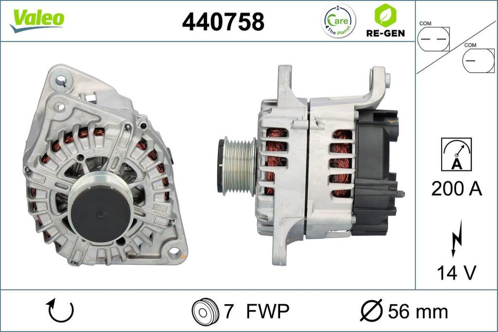 Alternador VALEO 440758