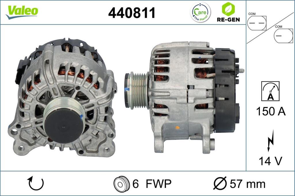 Alternador VALEO 440811