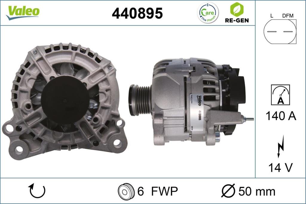 Alternateur VALEO 440895
