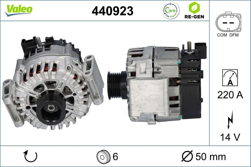 Alternador VALEO 440923